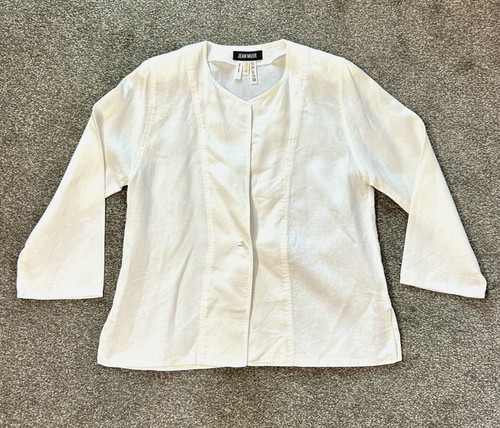 Vintage jean muir white linen - vintage,