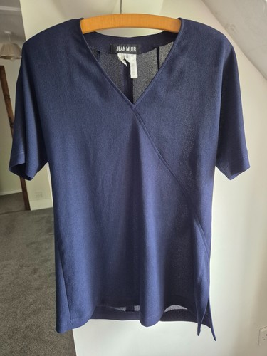 Jean muir tunic top navy - muir,