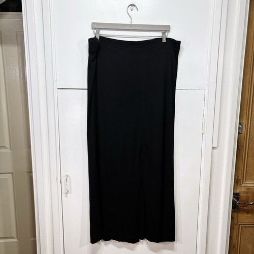 Jean muir black maxi skirt - jean,
