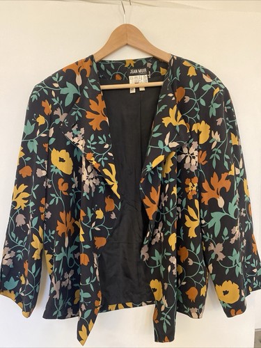 Jean muir vintage silk jacket - silk,