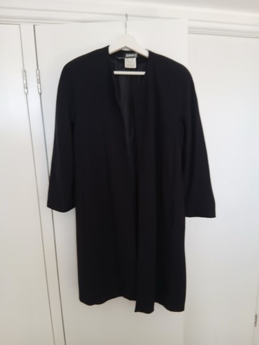 Navy blue jean muir - pure, wool