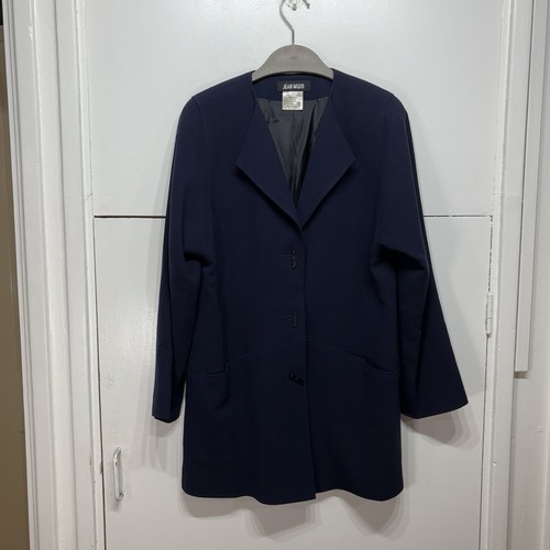 Jean muir jacket navy - jean,